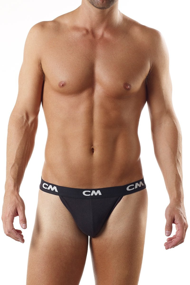 Cover Male Black Thong 3-Pack