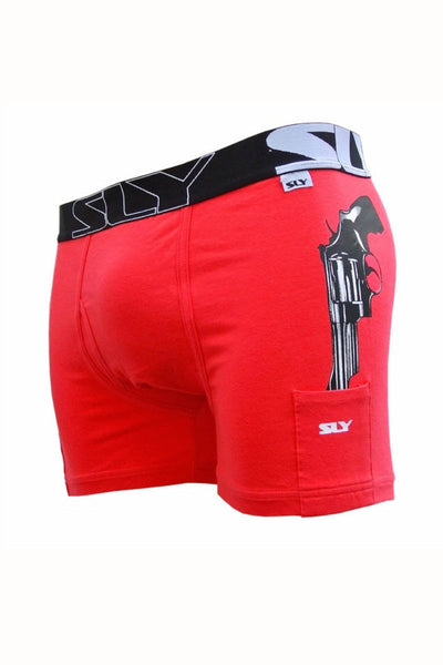 Sly Red Cop Issue Boxer Brief