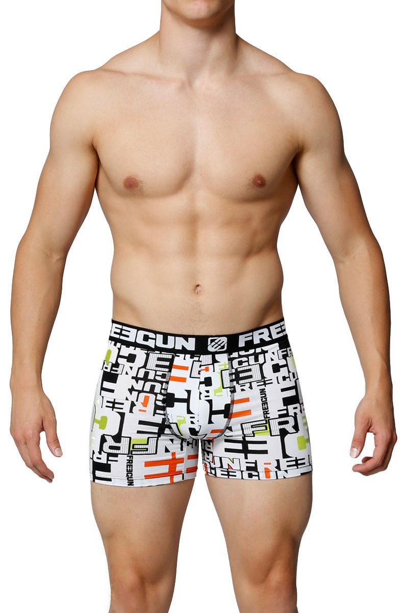 Freegun White Logo Boxer Brief